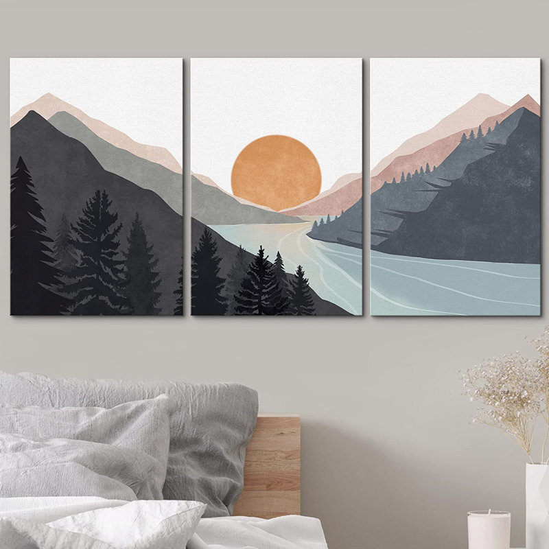 Mountains Wall Art Canvas - newest MWA-080